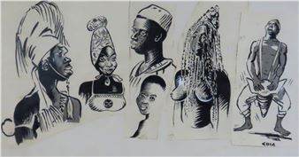AFRICAN COLLAGE - Emilio Coia