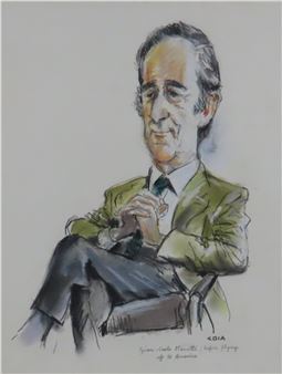 GIAN CARLO MENOTTI, BEFORE FLYING OFF TO AMERICA - Emilio Coia