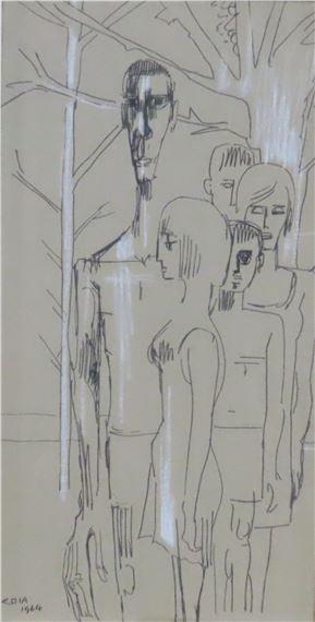 UNTITLED, Man with pipe (2 - Emilio Coia