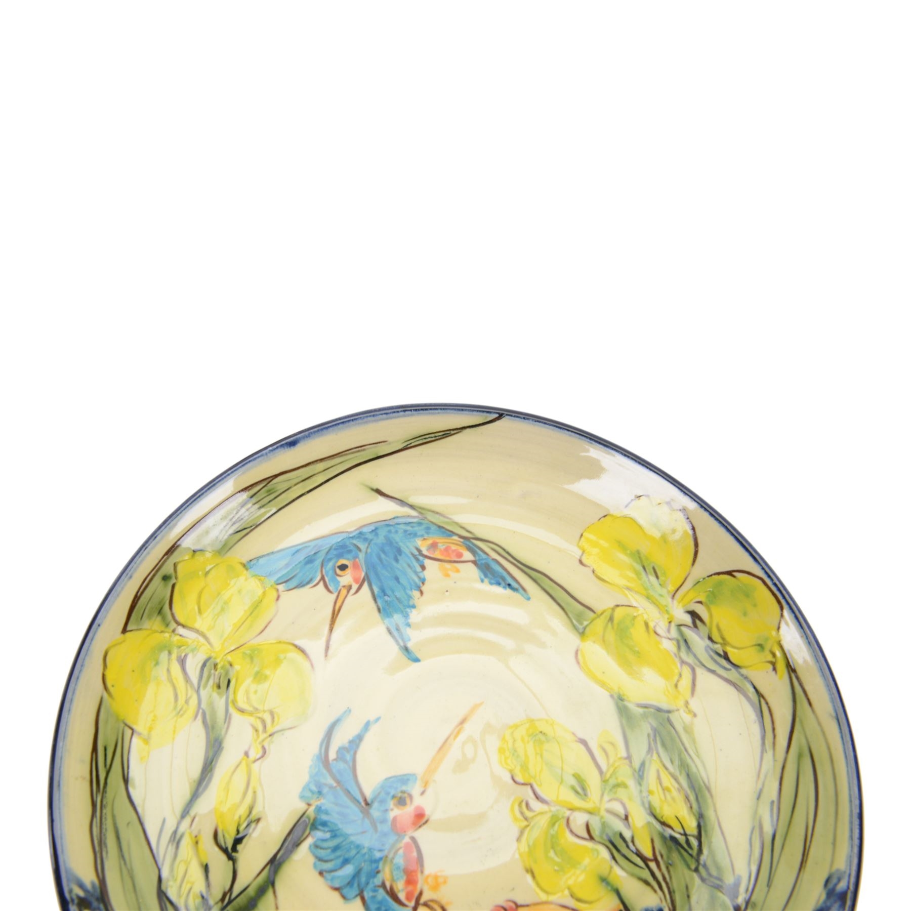 Artwork by Paul Jackson, Dished plate and mug, Made of Studio Pottery