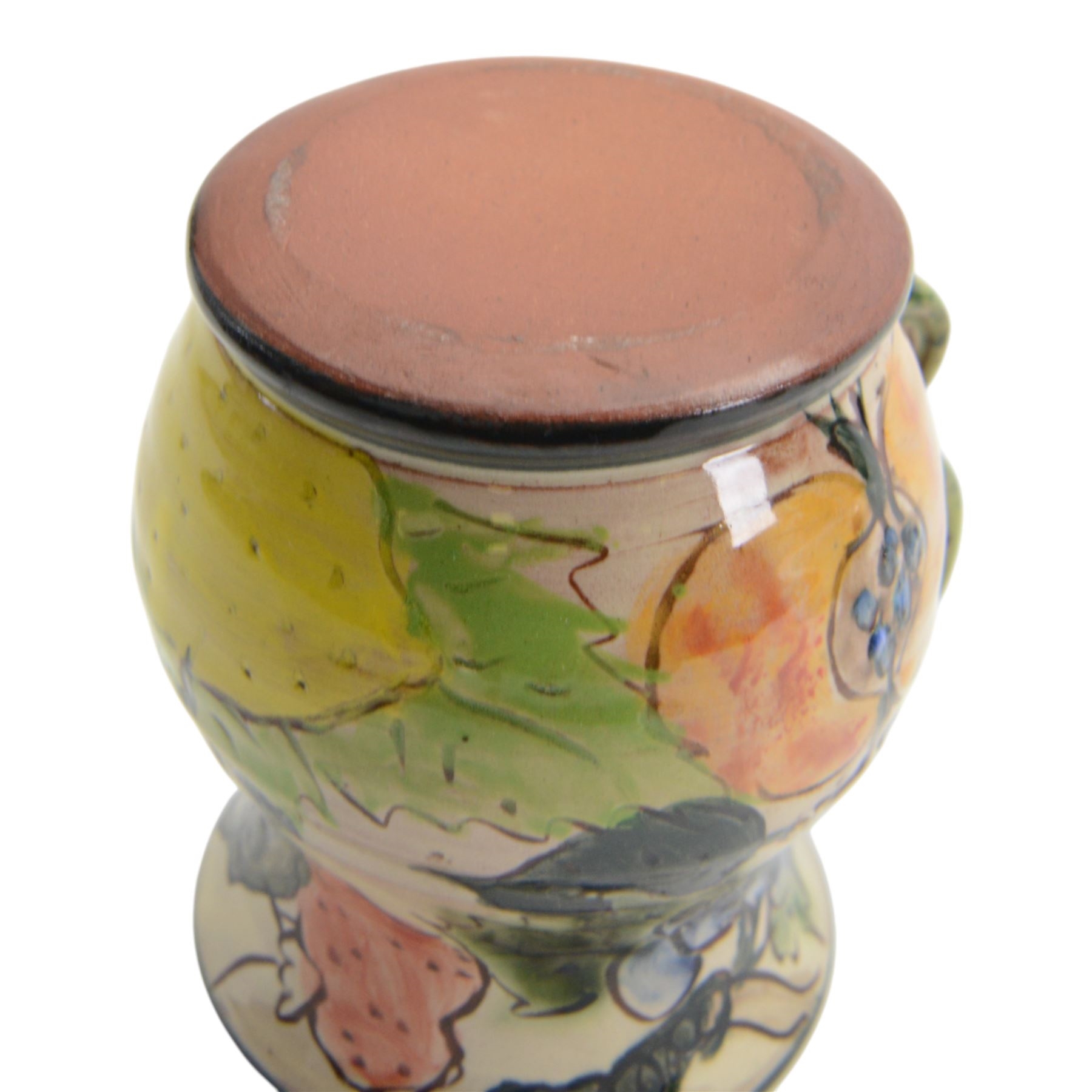 Artwork by Paul Jackson, Dished plate and mug, Made of Studio Pottery