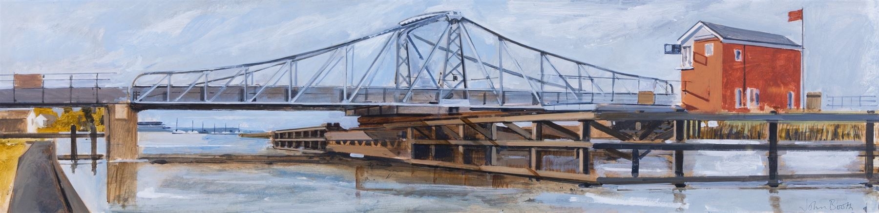 John Booth | Reedham Swing Bridge | MutualArt
