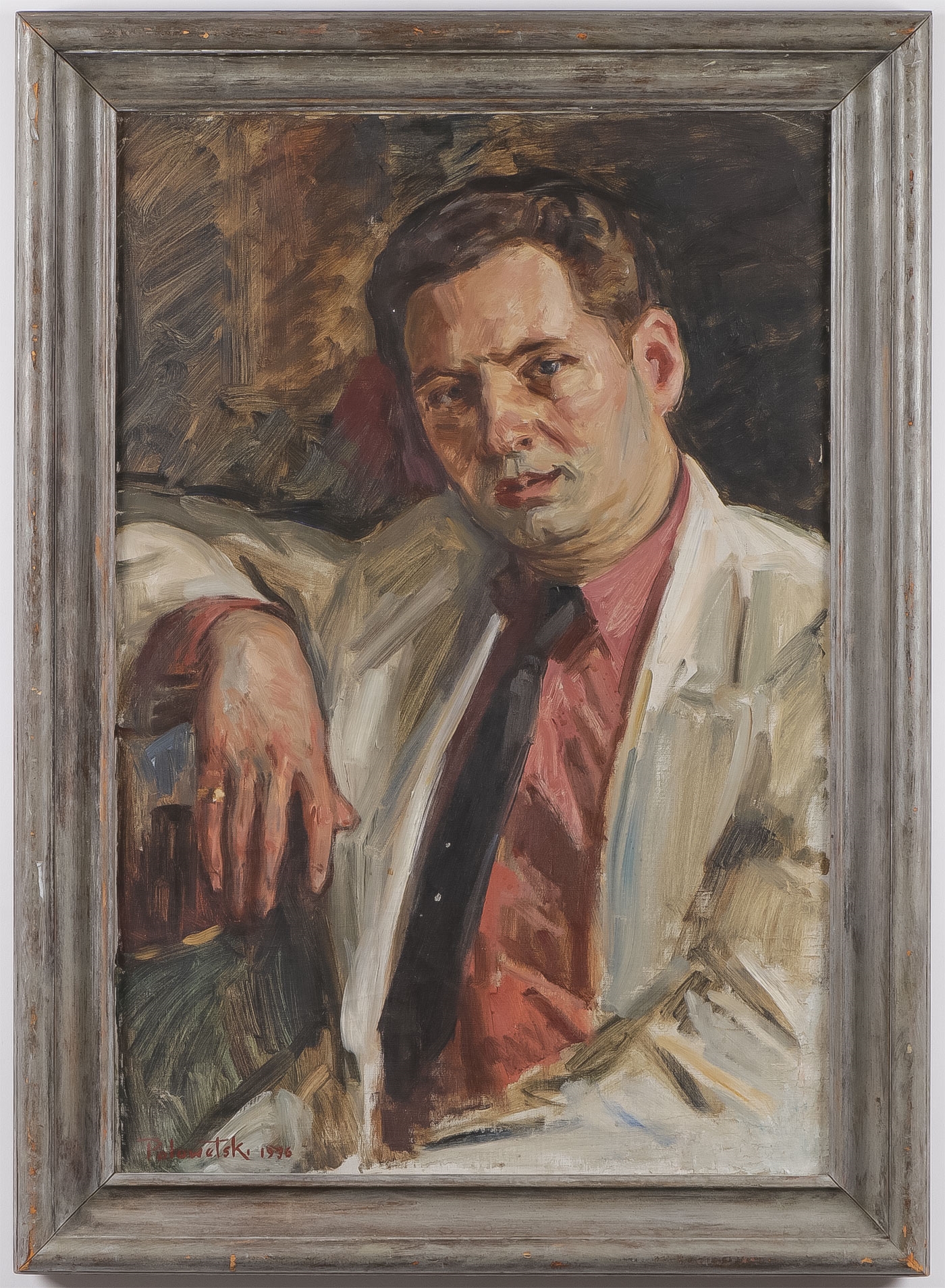 Charles E. Polowetski | Portrait of the artist Robert Philipp | MutualArt