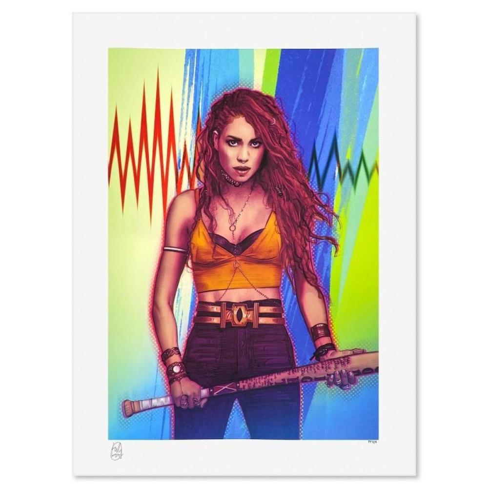 Artwork by Tula Lotay, Birds of Prey: Black Canary, Made of Giclee On Paper
