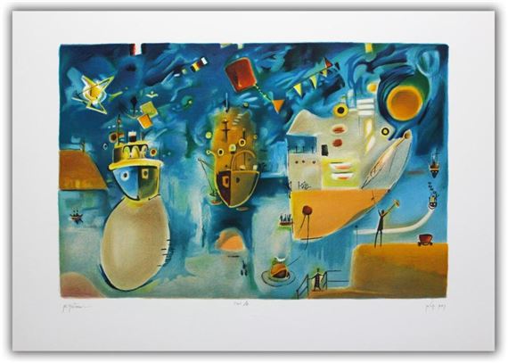 Independence Day In The Port - Nahum Gutman