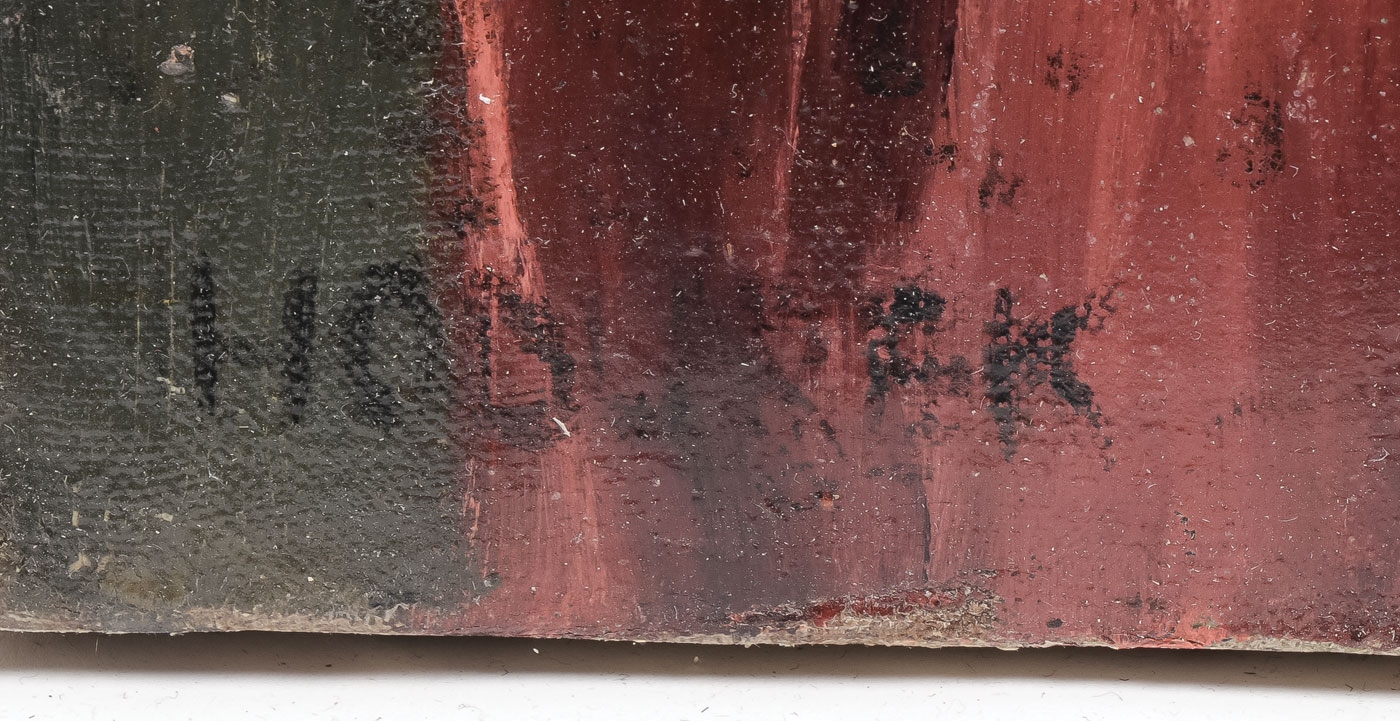 Artwork by Continental School, 19th Century, Portrait of a Woman with a Pink Shawl, Made of Oil On Canvas