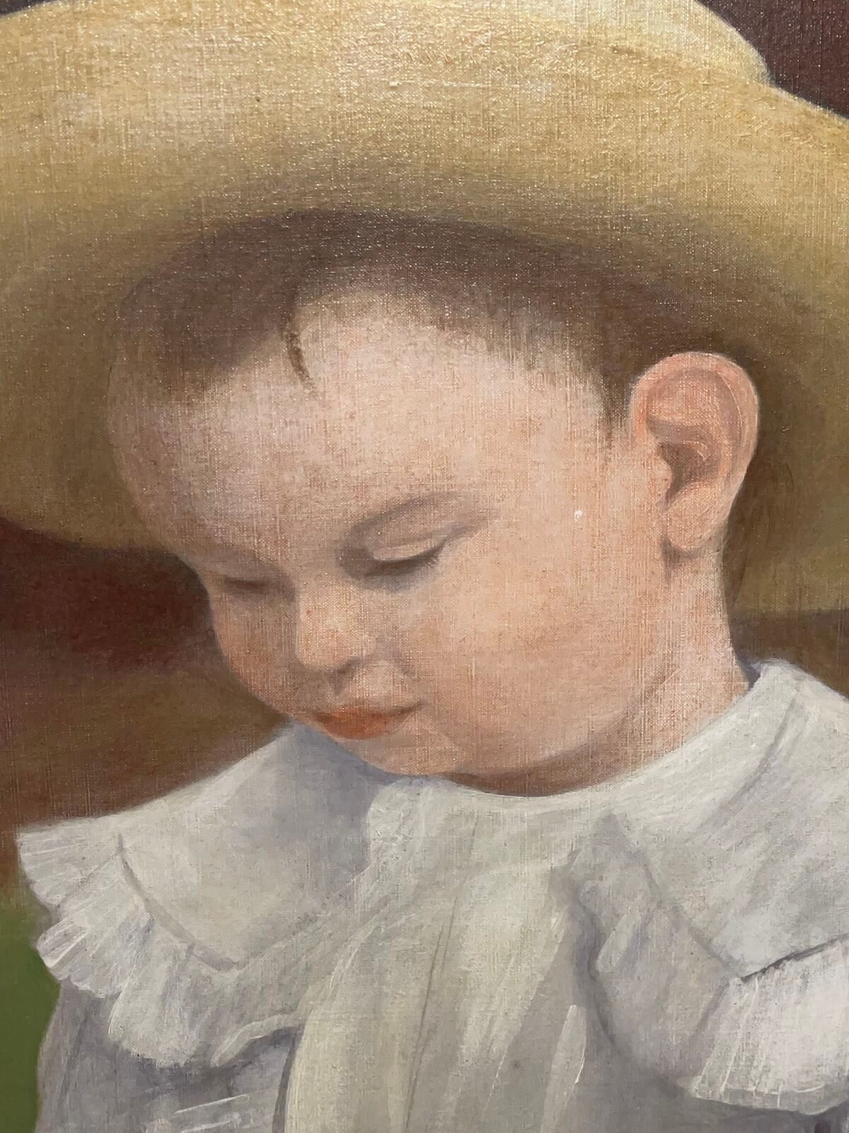 Artwork by Ernest Rouart, The little gardener (Julien Rouart as a child, Made of Oil On Canvas