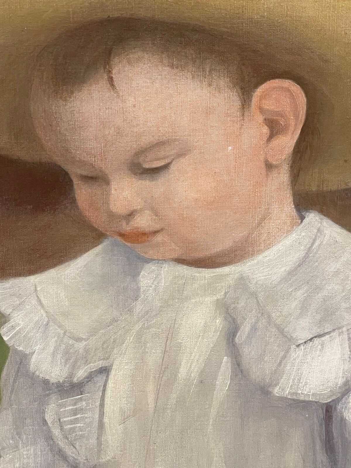 Artwork by Ernest Rouart, The little gardener (Julien Rouart as a child, Made of Oil On Canvas