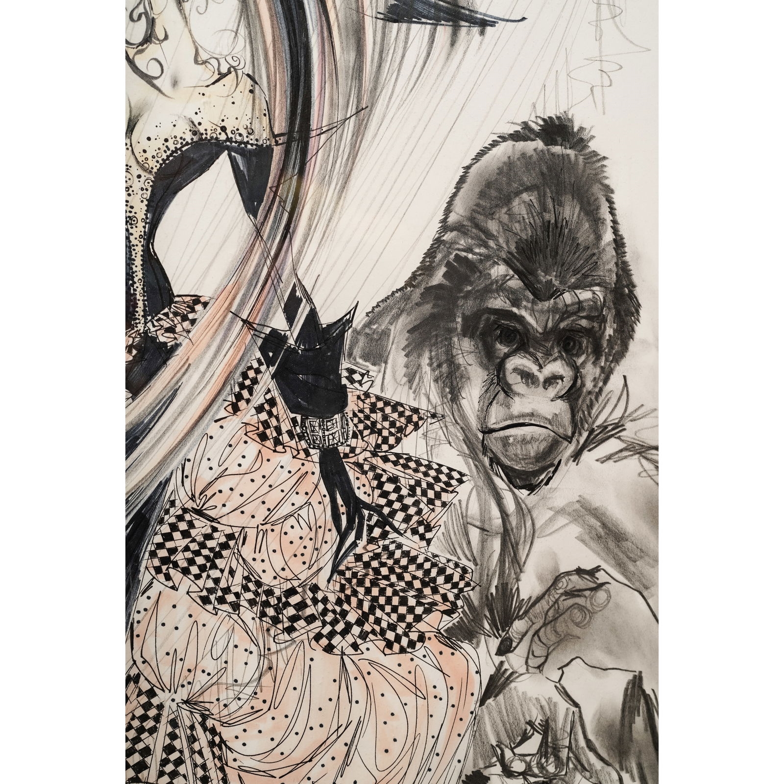 Robert St. John Roper | Mixed Media Fashion Illustrations | MutualArt