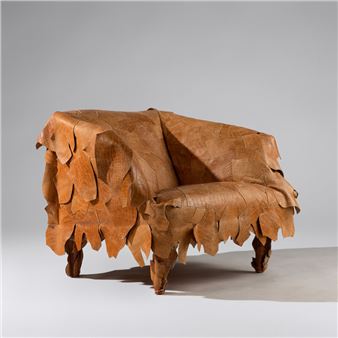 Fernando and Humberto Campana
(Brazilian, 1961–2022 | b. 1953)
Leatherworks armchair, 2007 Edra, Italy