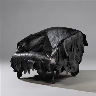 Fernando and Humberto Campana
(Brazilian, 1961–2022 | b. 1953)
Leatherworks armchair, 2007 Edra, Italy - Fernando & Humberto Campana