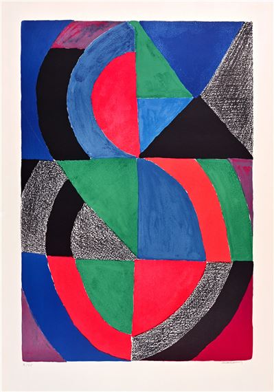 Grande icône by Sonia Delaunay, approx. 1970