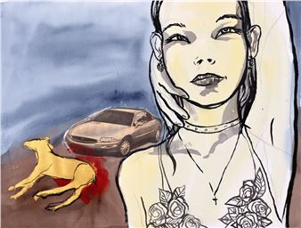 Rita Ackermann | 90 Artworks at Auction | MutualArt