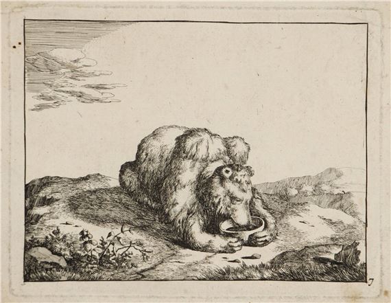 Maarten de Bye | Leopard (1639 - 1690) | MutualArt