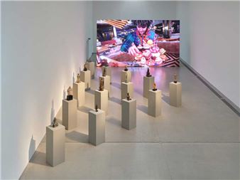 "Incarnate" unites Julia Stoschek and Langen Foundations in a dialogue between video art and Buddhist philosophy