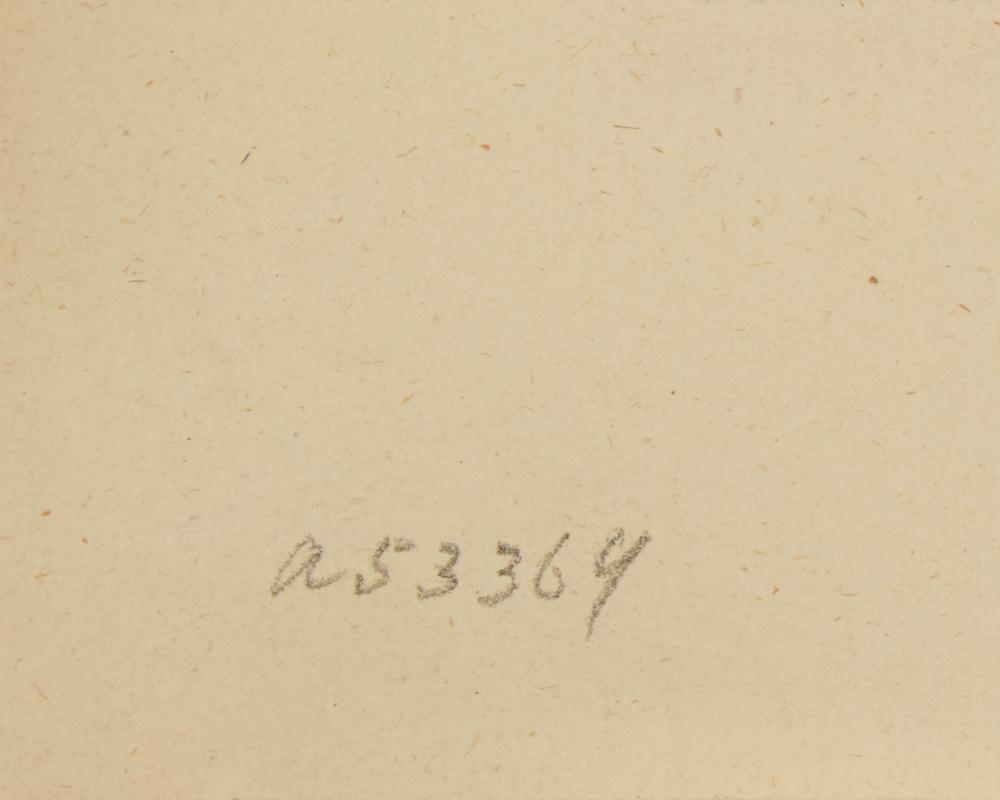 Artwork by James Abbott McNeill Whistler, Whistler with the White Lock, Made of Etching And Drypoint On Off-White Laid Paper Without Watermark