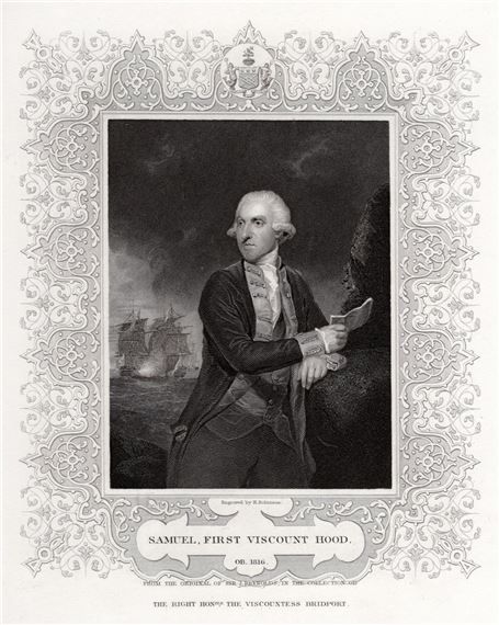 Samuel First Viscount Hood - Sir Joshua Reynolds