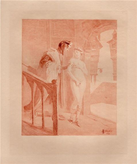 THE ENCOUNTER by Edmond Malassis, 1931