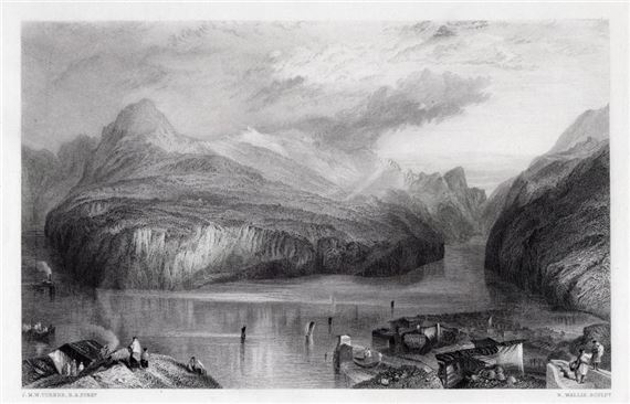 The Lake of Lucerne by Joseph Mallord William Turner, 1878