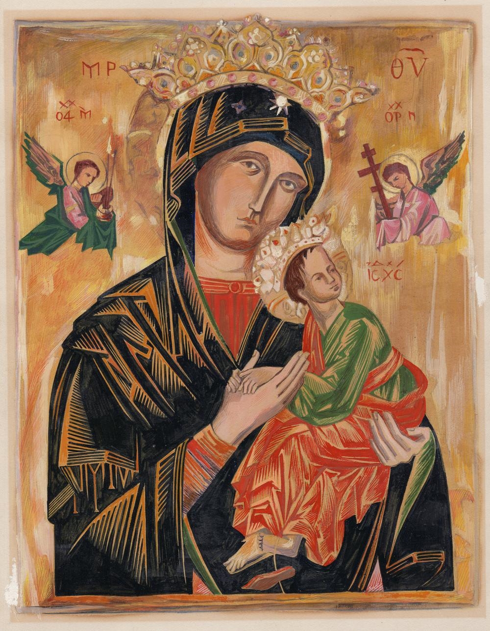 Josef Johann Mathis | Our lady of Perpetual Hope (1955) | MutualArt