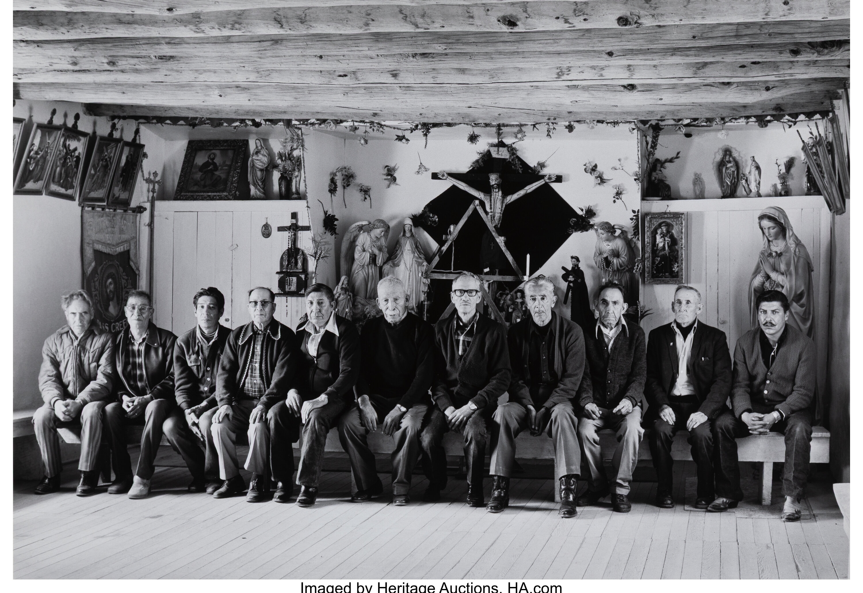 Artwork by Myron Wood, The Brothers of our Father Jesus Nagarano, Made of Gelatin silver print