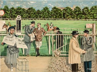 At the Champ de Course - André Affolter