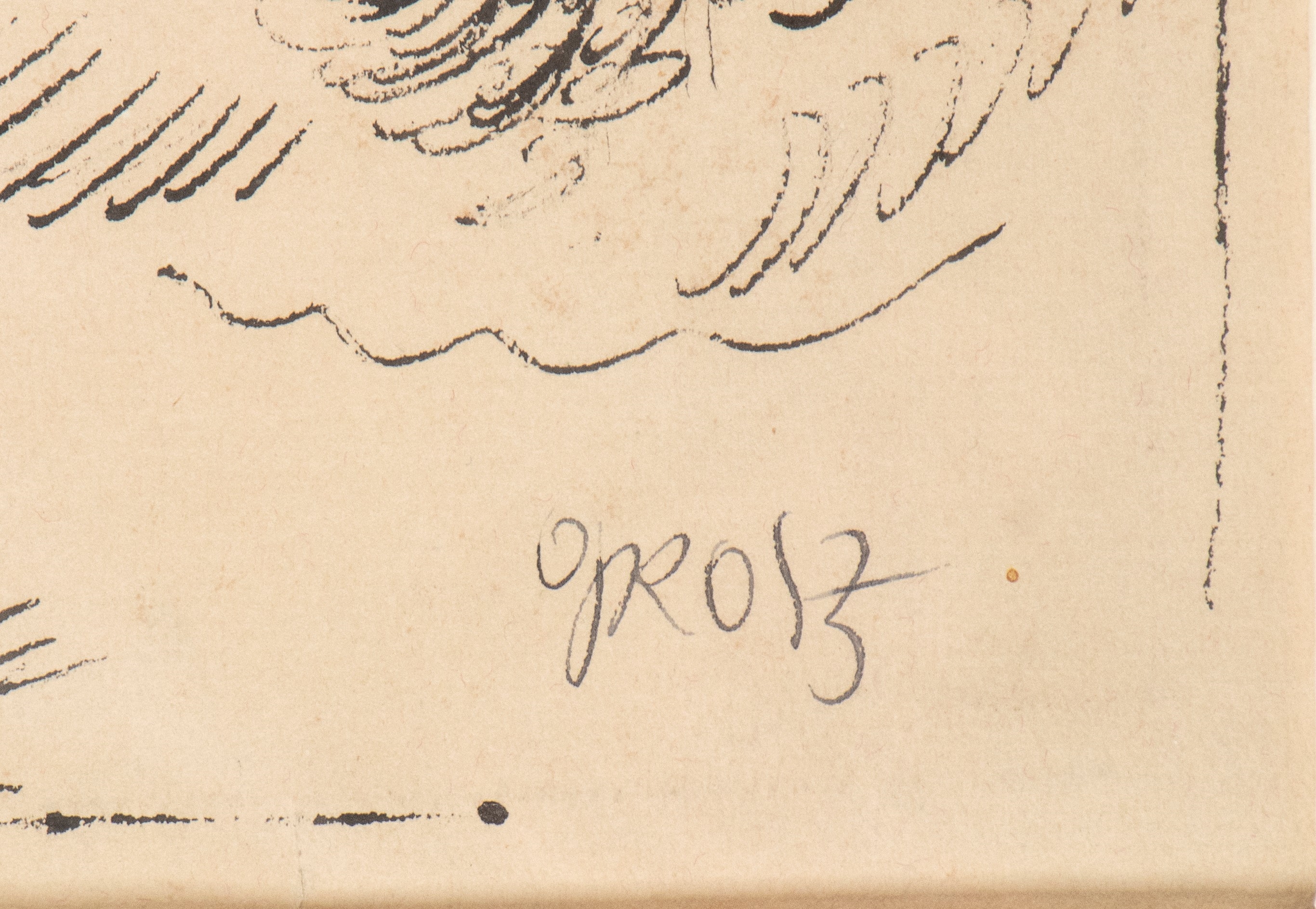 Artwork by George Grosz, Spanish civil war, Made of Pen And Ink On Paper