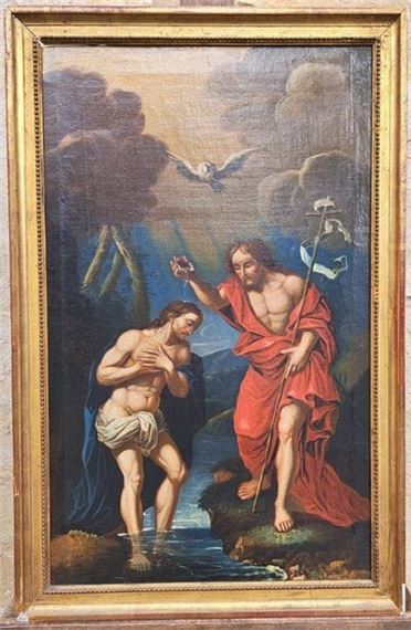 The Baptism of Christ - Charles Le Brun