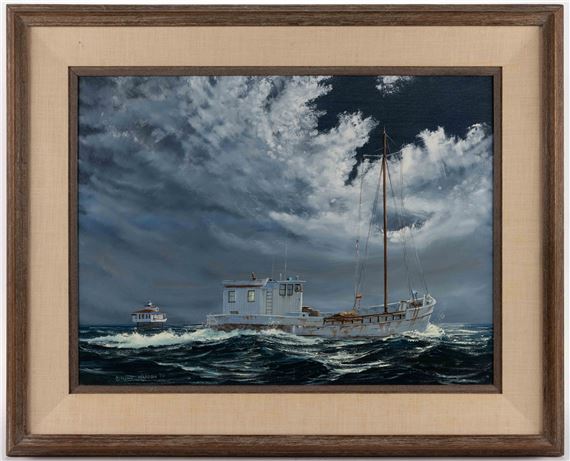 BAY BUY BOAT by Will Haddon, 1979