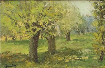 Landscape with trees