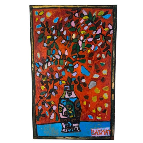 Basmat Levin | Floral Vase Composition | MutualArt