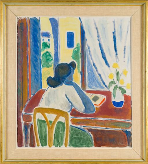 Johannes Rian | Woman in Interior | MutualArt