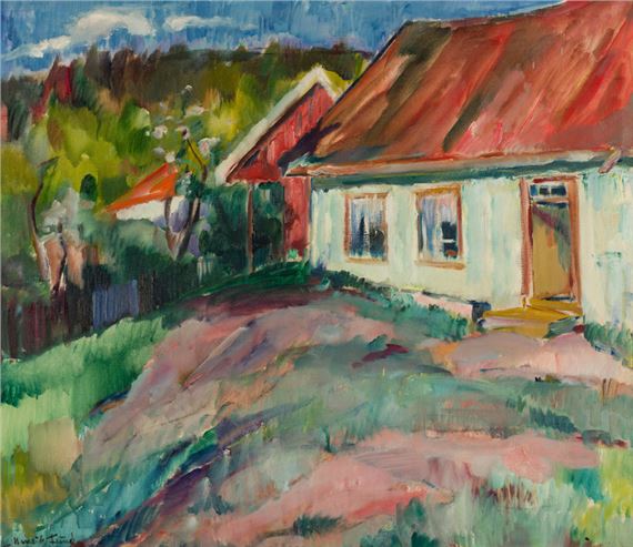 From Støa, Holmsbu by Henrik Lund, 1915