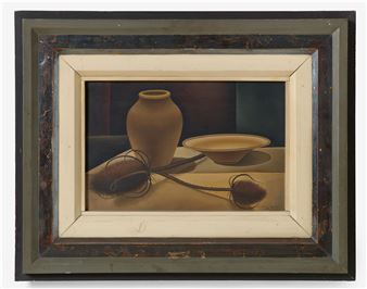 Stillleben mit Disteln