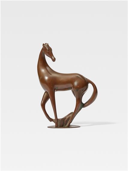 Tänzelndes Pferd (Chinesisches Pferd by Ewald Mataré, 1943