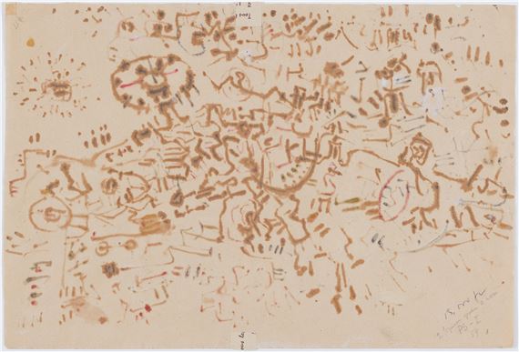 Mark Tobey | Composition (1954) | MutualArt