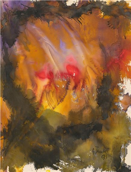 Rote Zentren by Fred Thieler, 1991