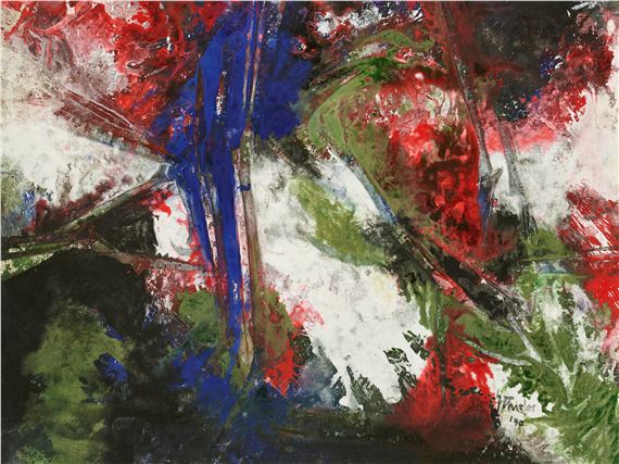 Blue Bayou by Fred Thieler, 1990