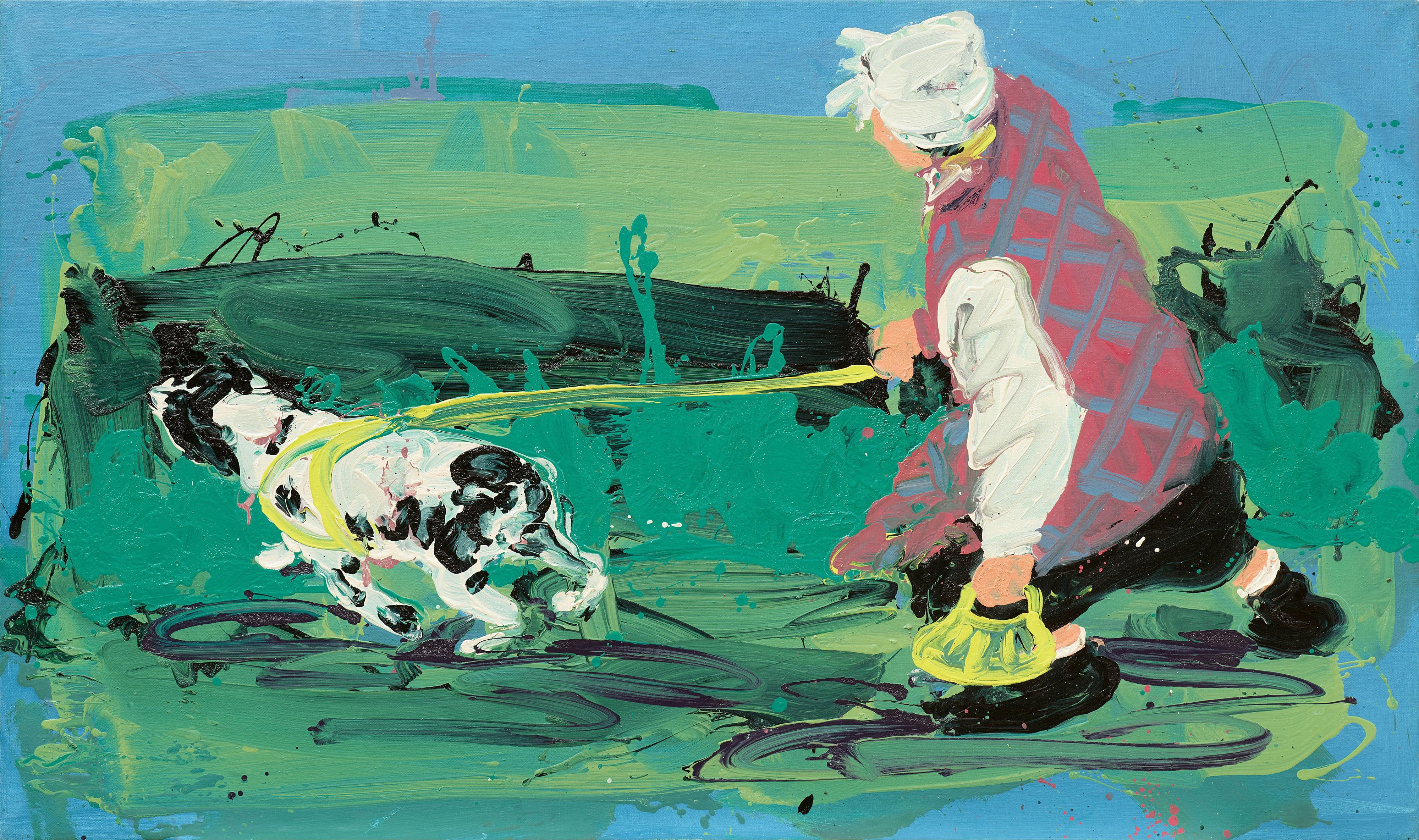 Artwork by Cornelius Völker, Untitled, Made of Oil On Canvas