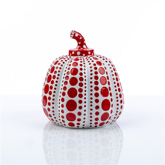 Pumpkin (Red & White - Yayoi Kusama