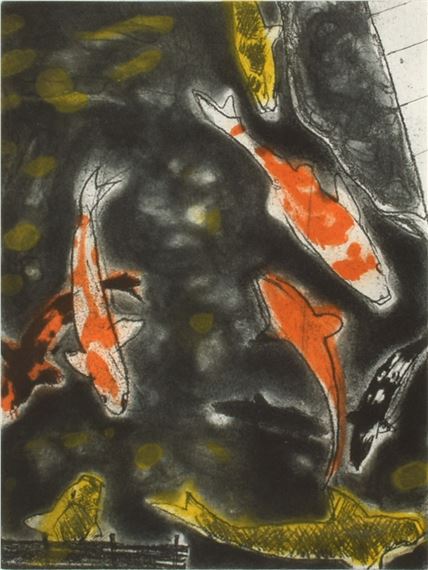 Koi Carp - Elizabeth Blackadder