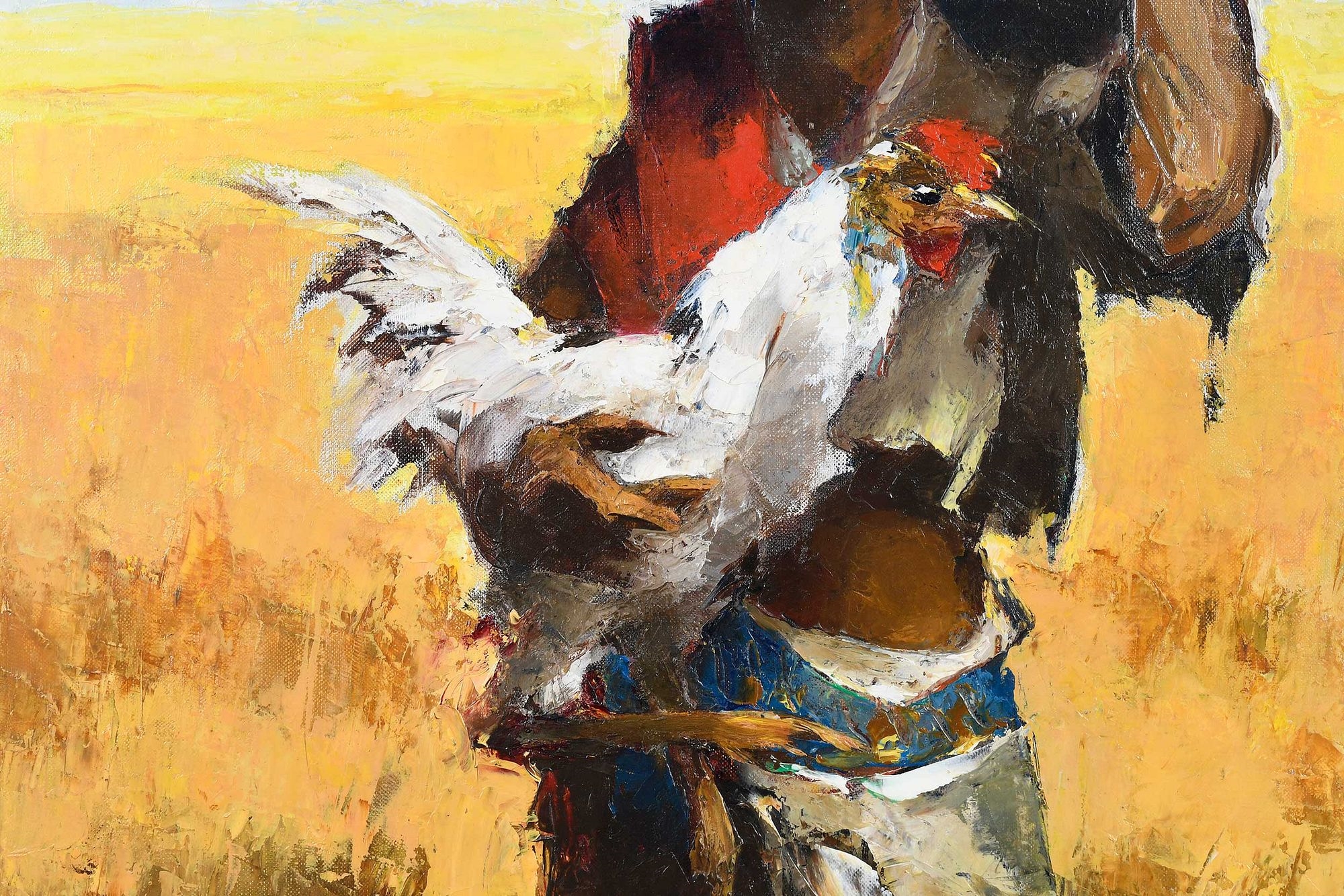 Artwork by Gerard Pieter Adolfs, Untitled, Made of Oil On Canvas