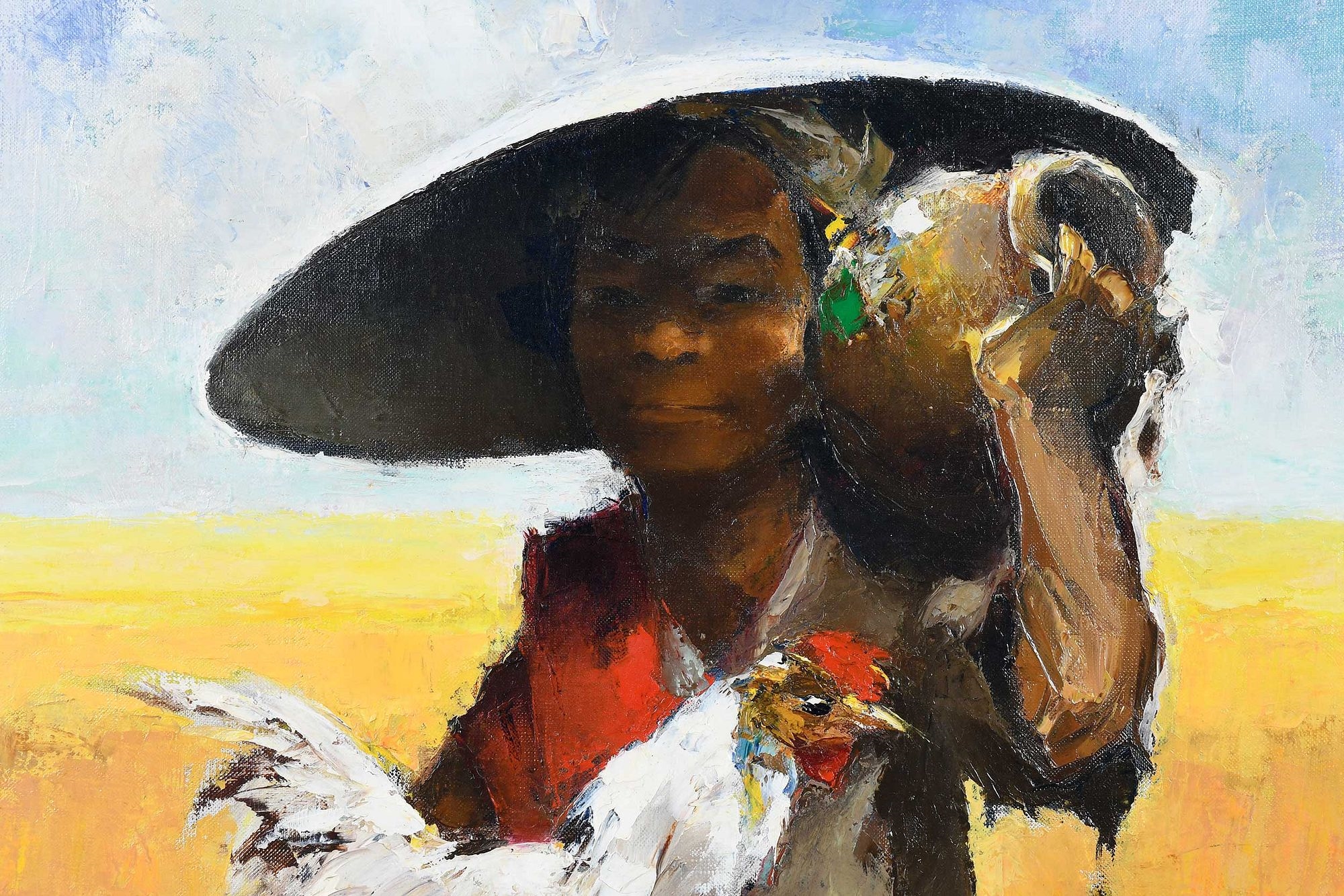 Artwork by Gerard Pieter Adolfs, Untitled, Made of Oil On Canvas