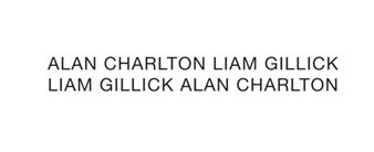 Alan Charlton & Liam Gillick - Alfonso Artiaco