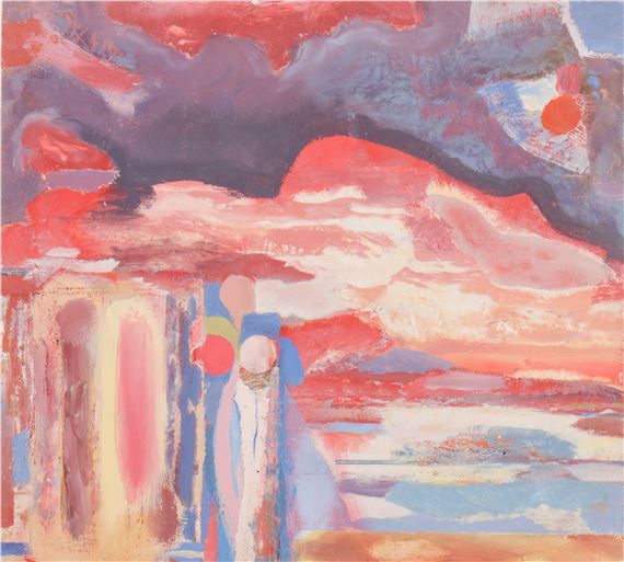 Bull Cloud (sunset by Derek Hyatt, 1972