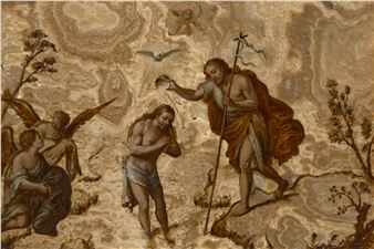 The Baptism of Christ - Italian School, 17th Century