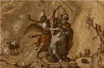 The Sacrifice of Isaac - Italian School, 17th Century