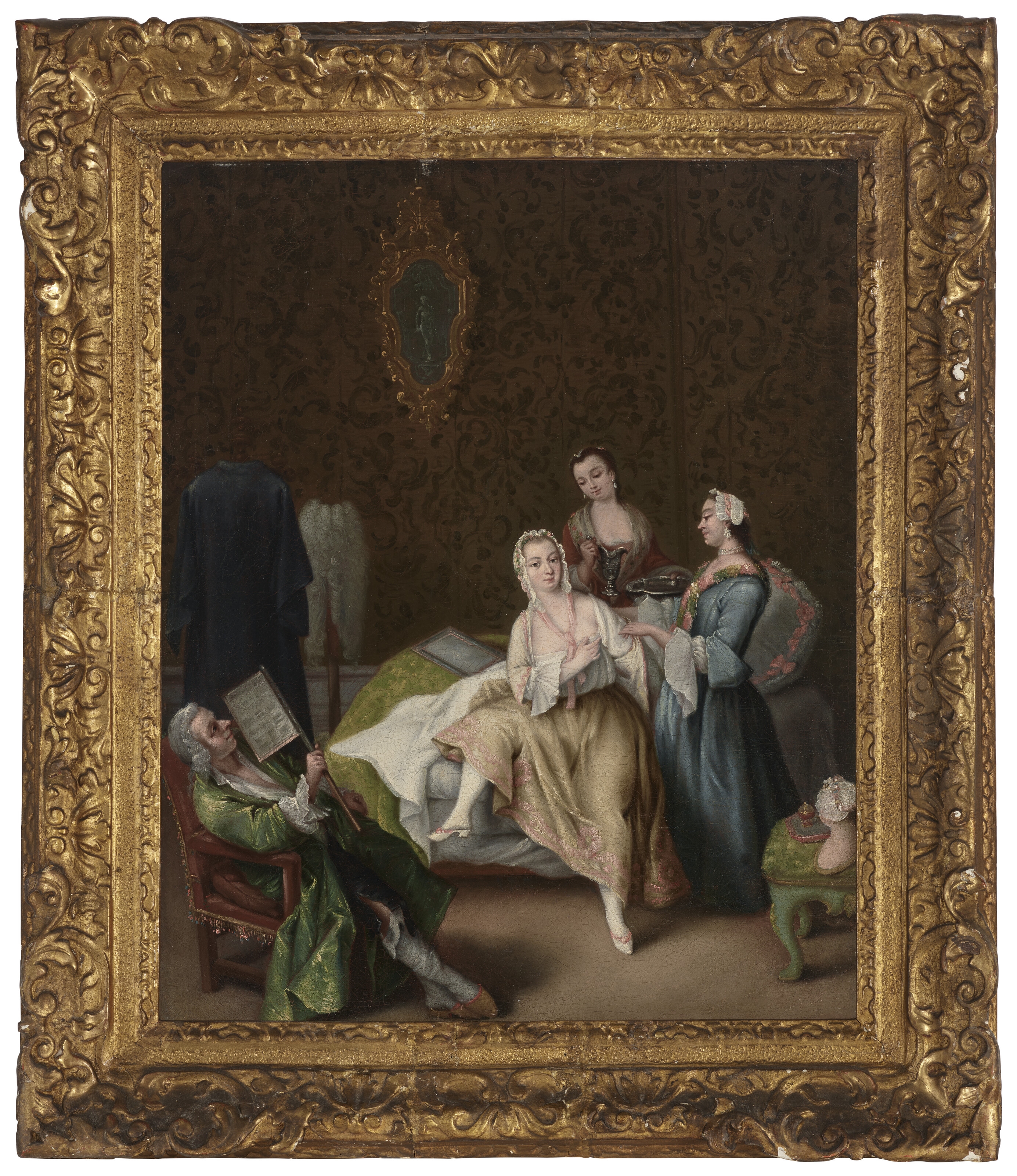 Pietro Longhi | Il risveglio della dama (The waking of the lady (1700 ...
