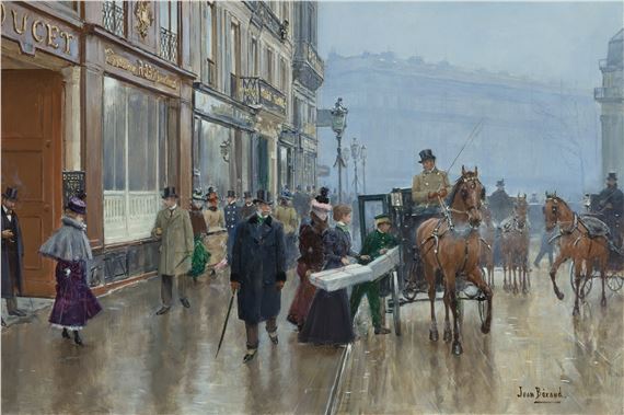 Jean Béraud | Le boulevard Saint-Denis à Paris | MutualArt