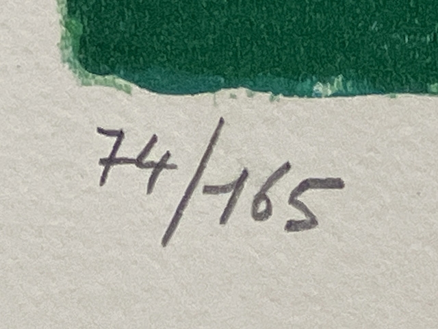 Artwork by Bernard Cathelin, Hortensias et Arums from NATURES MORTES, Made of Lithograph